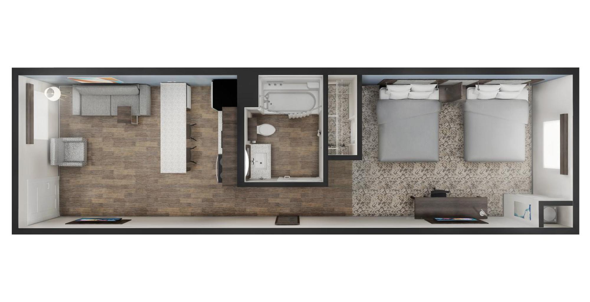 Stayapt Suites Port Arthur Buitenkant foto