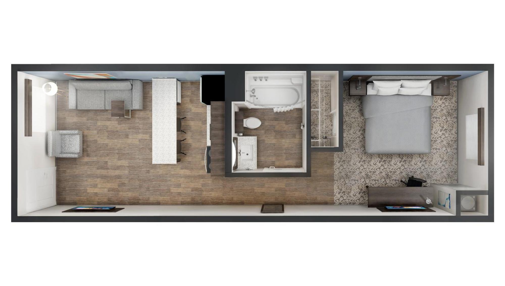 Stayapt Suites Port Arthur Buitenkant foto